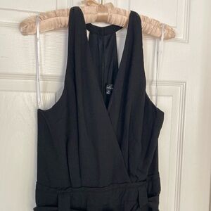 Lulu's Classic Black Jumpsuit